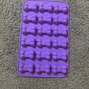 Amazon Purple Dog Bone Silicone Mold